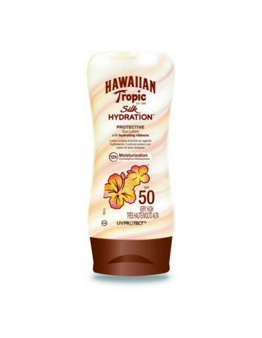 Loción Solar Silk Hawaiian Tropic Spf 50+ (180 ml) 50 (180 ml)