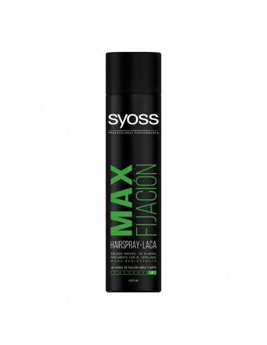 Top Coat Haarlak Max Fijación Syoss (400 ml)