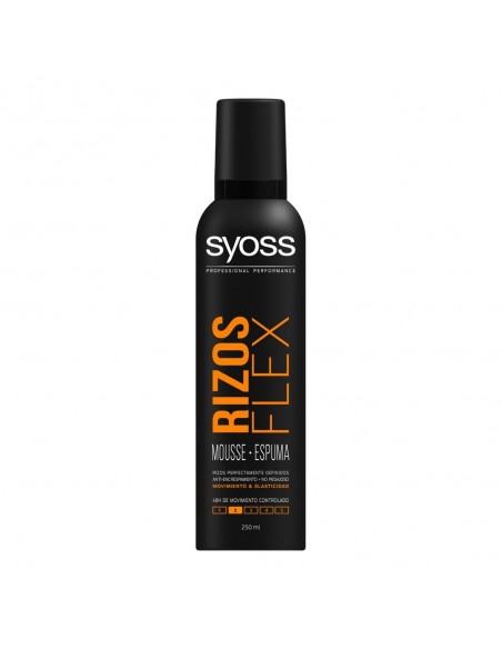 Mousse Modulable Rizos Flex Syoss (250 ml)