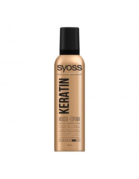 Styling Mousse Keratin Syoss (250 ml)