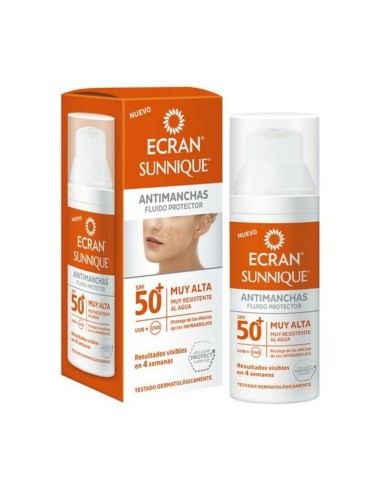 Fluido Solare Antimacchie Sunnique Ecran Spf 50+