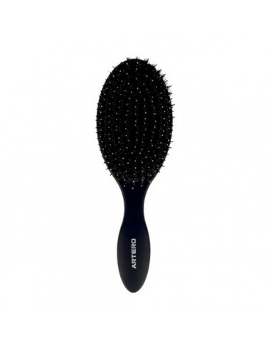 Detangling Hairbrush Oval Graphite Artero Black