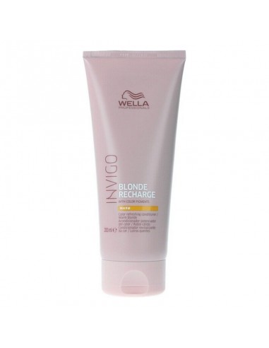 Balsamo Opacizzante per Capelli Biondi Invigo Blonde Recharge Wella (2