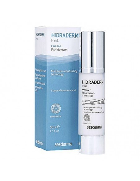 Crème Hydratante pour le Visage Hidraderm Hyal Sesderma (50 ml)