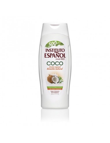 Feuchtigkeitsspendende Lotion Coco Instituto Español (500 ml)