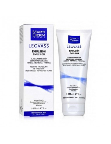 Lozione Corpo Gambe Stanche Legvass Martiderm (200 ml)