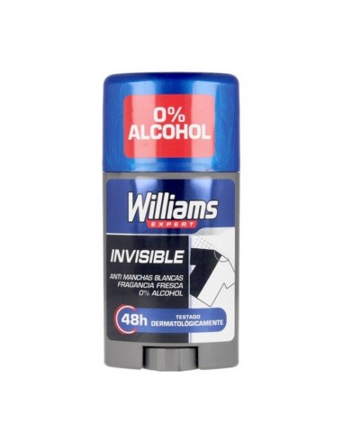 Desodorante en Stick Invisible Williams (75 ml)