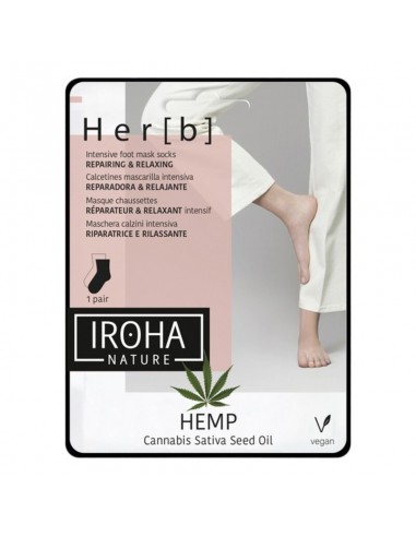 Masque pour pieds Cannabis Iroha