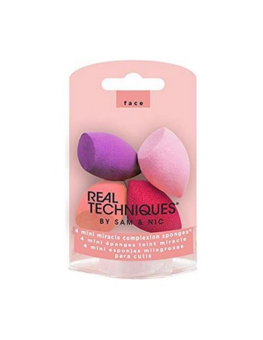 Spugnetta per il Trucco Miracle Complexion Mini Real Techniques (4 pcs)