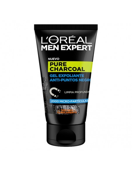 Exfoliante Facial Pure Charcoal L'Oreal Make Up (100 ml)