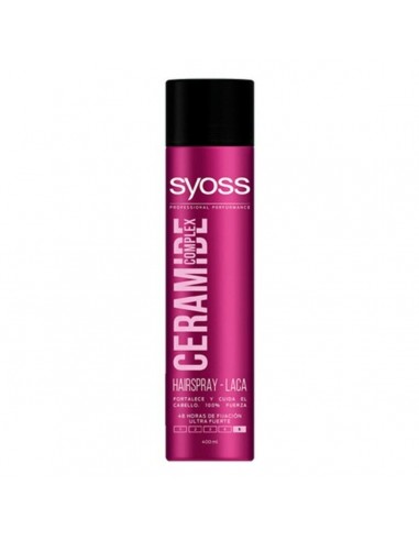 Haarspray Festiger Ceramide Complex Syoss (400 ml) (400 ml)