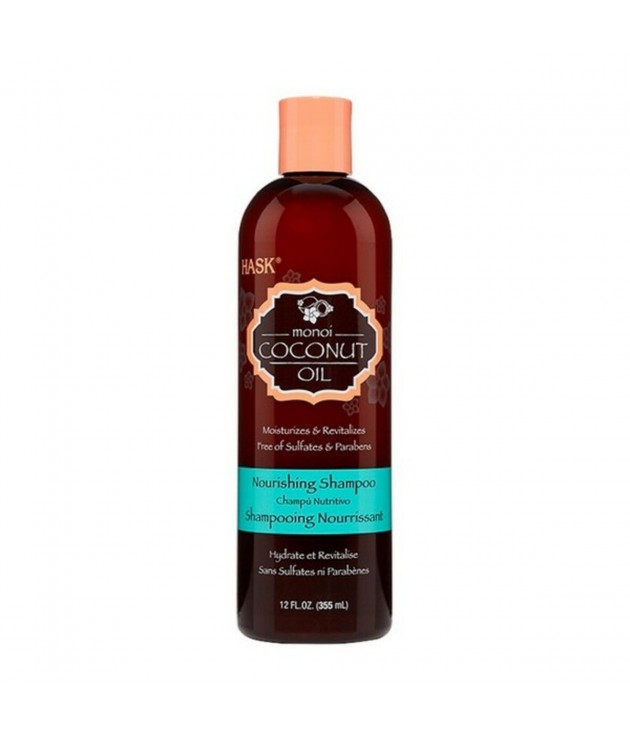 Shampooing nourrissant Monoi Coconut Oil HASK (355 ml)