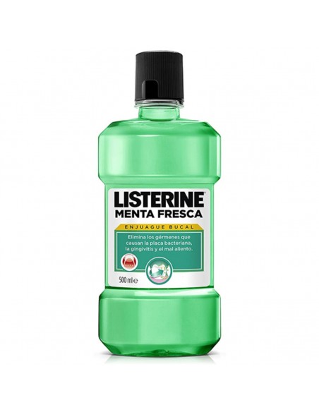 Enjuague Bucal Menta Fresca Listerine (500 ml)