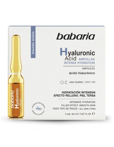 Facial Serum Babaria Hyaluronic Acid Ampoules (2 ml)