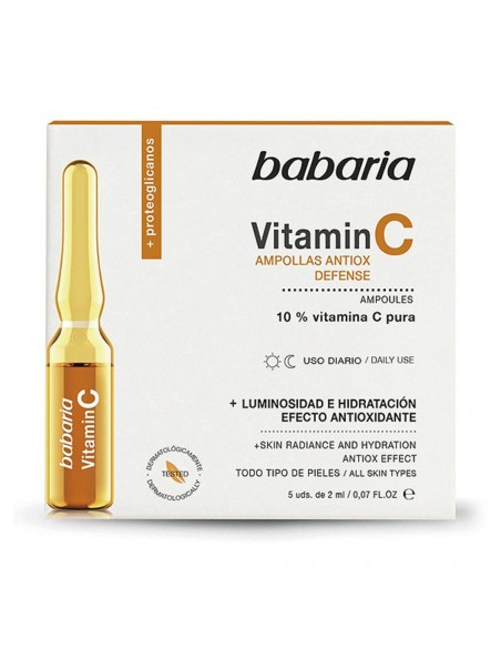 Ampoules Babaria Vitamine C (5 x 2 ml)