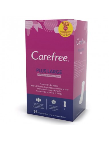 Maxi Bescherming Inlegkruisjes Fresh Carefree (36 uds)