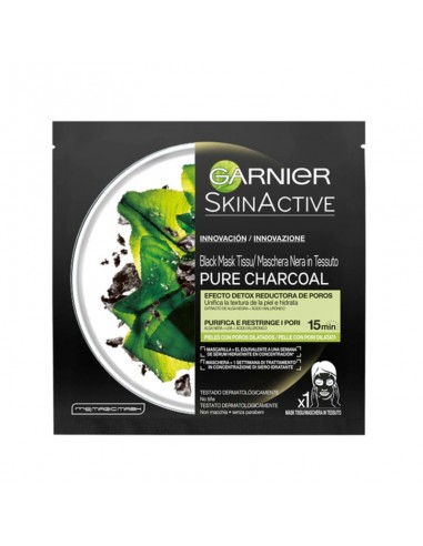 Gesichtsmaske PURE CHARCOAL black detox Garnier