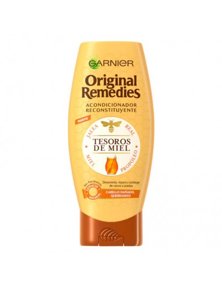 Acondicionador ORIGINAL REMEDIES tesoros de miel Garnier (250 ml)