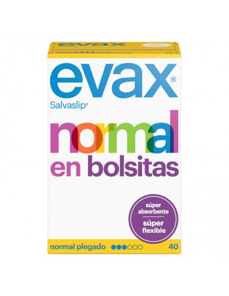 Normal panty liner Evax (40 uds)