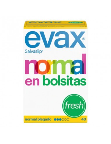 Normaal inlegkruisje fresh Evax (40 uds)