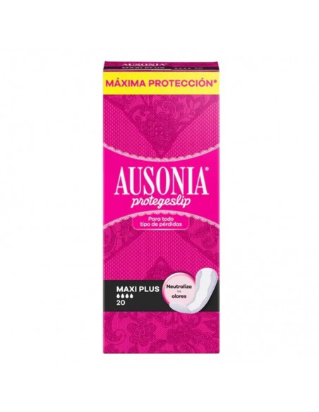 Salvaslip Maxi Plus Ausonia (20 uds)