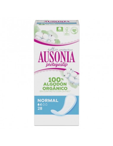 Normaal inlegkruisje ORGANIC Ausonia (28 uds)