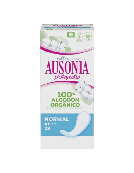 Protège-slip Normal ORGANIC Ausonia (28 uds)