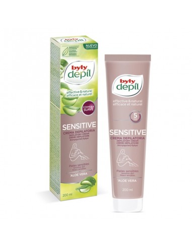 Crème Épilatoire Corporelle DEPIL SENSITIVE Byly (200 ml)