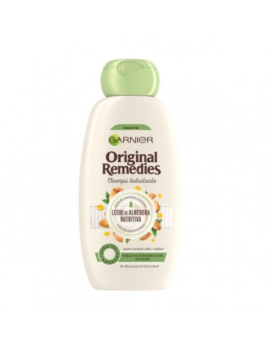 Shampoo ORIGINAL REMEDIES leche de almendras Garnier (300 ml)