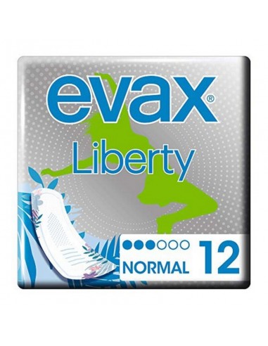 Normaal Maandverband Liberty Evax (12 uds)