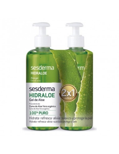 Feuchtigkeitsgel Hidraloe Sesderma (2 pcs)