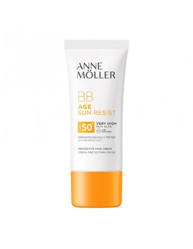 Feuchtigkeitscreme Âge Sun Rerist BB Cream Anne Möller (50 ml) SPF	50+