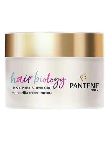 Mascarilla Capilar Hair Biology Frizz & Luminosidad Pantene (160 ml)