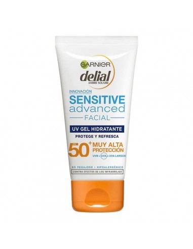 Protezione Solare Gel Sensitive Advanced Garnier Spf 50+ (50 ml)