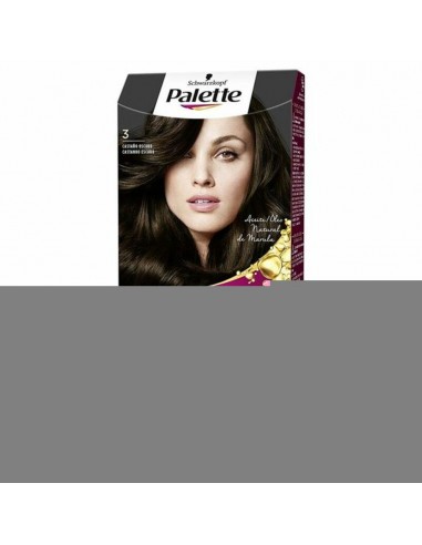 Teinture permanente Palette Intensive 3 Schwarzkopf Chatain foncé