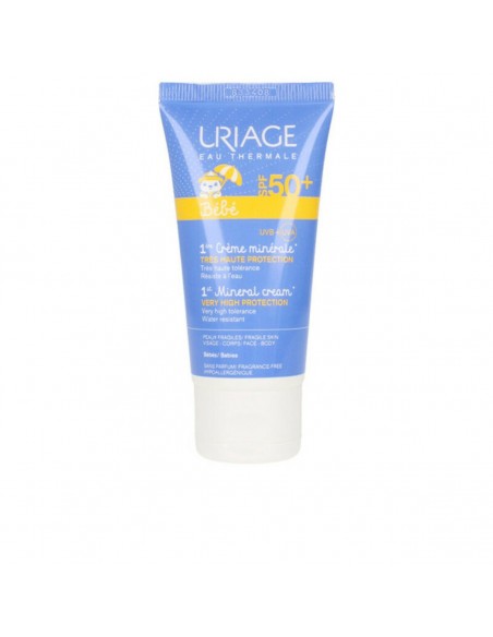 Zonnebrandcrème voor kinderen Sun Baby Mineral New Uriage Spf 50+ (50 