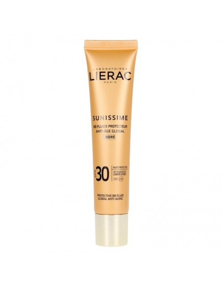 Crème Hydratante avec Couleur Lierac Sunissime BB SPF 30 Doré (40 ml)