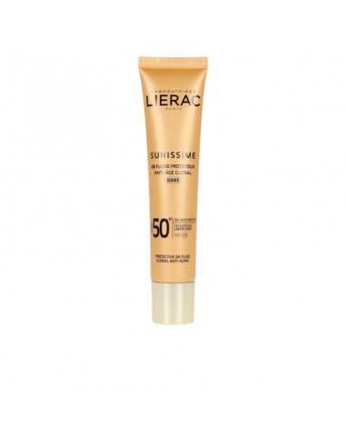 Crème Hydratante avec Couleur Lierac Sunissime BB Spf 50+ Doré (40 ml)