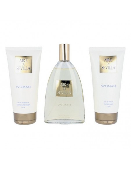 Women's Perfume Set Woman Aire Sevilla EDT (3 pcs) (3 pcs)