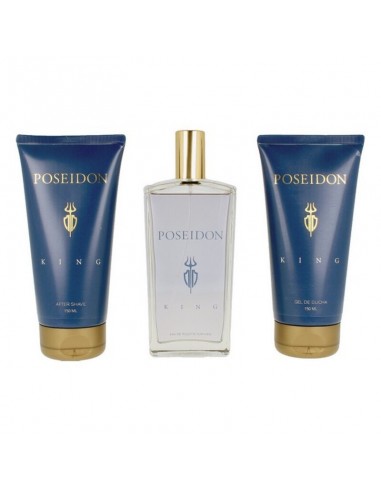 Cofanetto Profumo Uomo The King Poseidon EDT (3 pcs) (3 pcs)