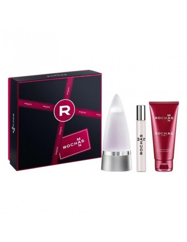 Set mit Herrenparfüm Rochas Rochas EDT (3 pcs) (3 pcs)