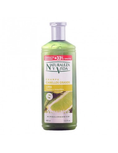 Champú Purificante Sensitive Naturvital (400 ml)