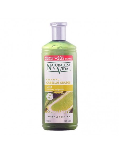 Champú Purificante Sensitive Naturvital (400 ml)