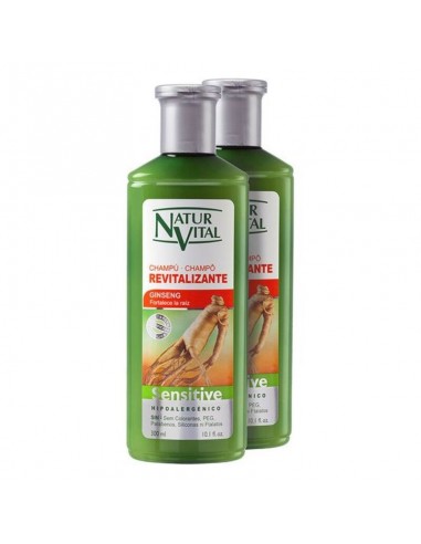 Revitalisierendes Shampoo Sensitive Naturvital (2 x 300 ml)