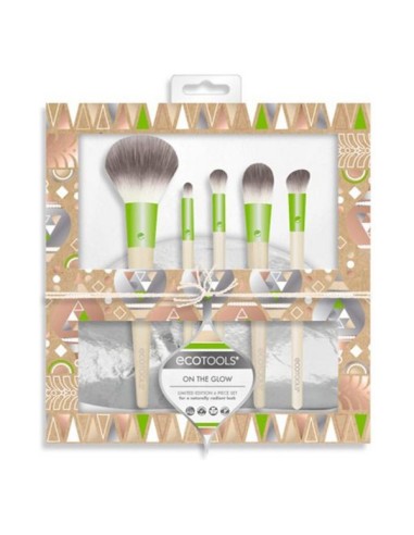 Set de Brochas de Maquillaje Holiday Vibes Ecotools (6 pcs)