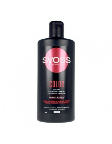 Shampoo for Coloured Hair Color Tech Syoss (440 ml)