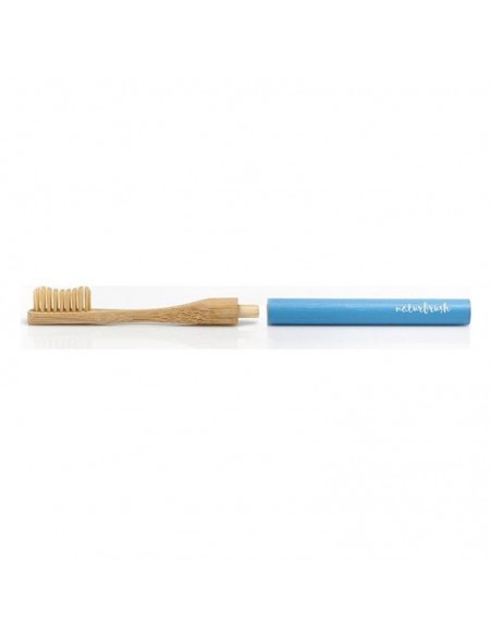 Brosse à Dents Headless Naturbrush Bleu (1 Pièce)