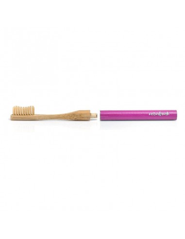 Brosse à Dents Headless Naturbrush Rose