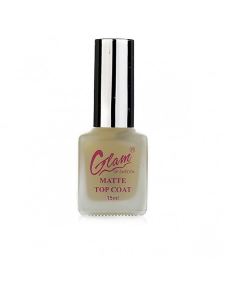 Nagellack Top Coat Glam Of Sweden Mattierend (15 ml) (15 ml)