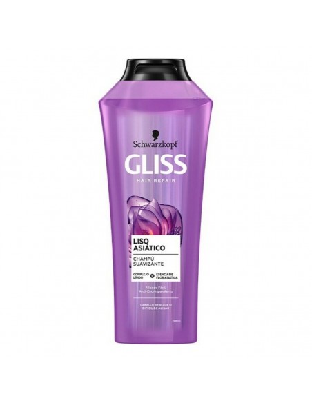 Shampoo Gliss Liso Asiatic Schwarzkopf (370 ml)